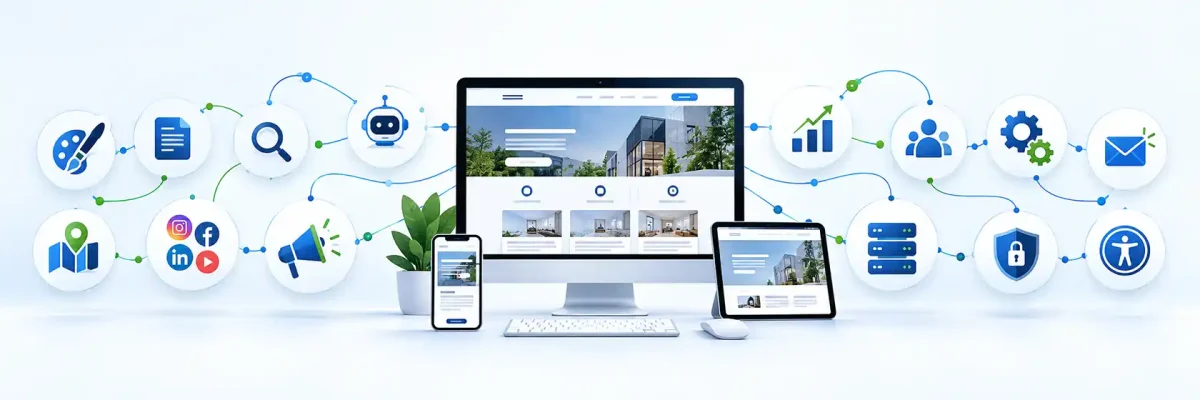 full web presence