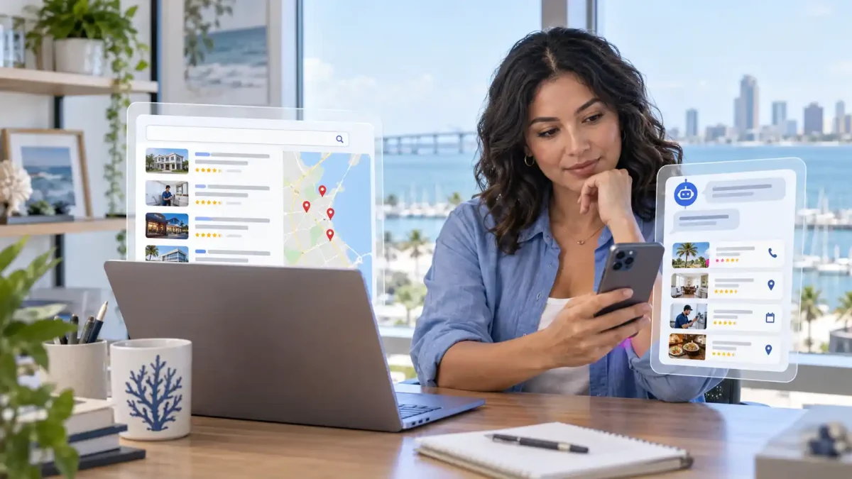 Woman In Digital Space